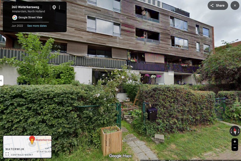 Appartement aan de Waterkersweg in Amsterdam