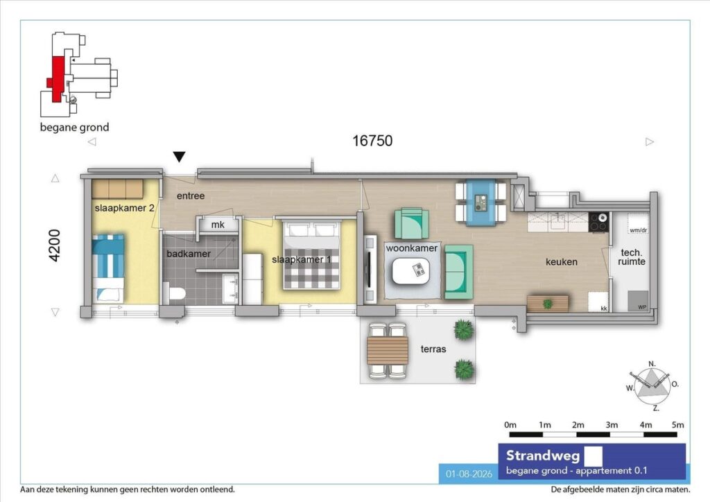 Appartement aan de Strandweg in Hoek van Holland (592738)