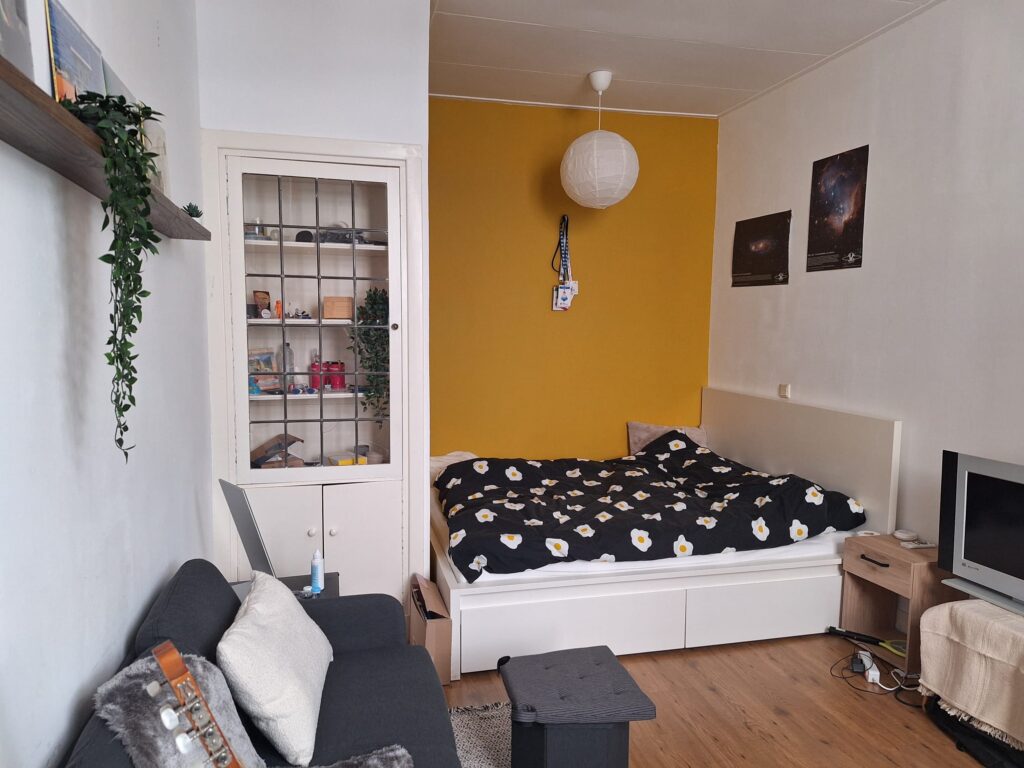 Kamer aan de Paxlaan in Delft