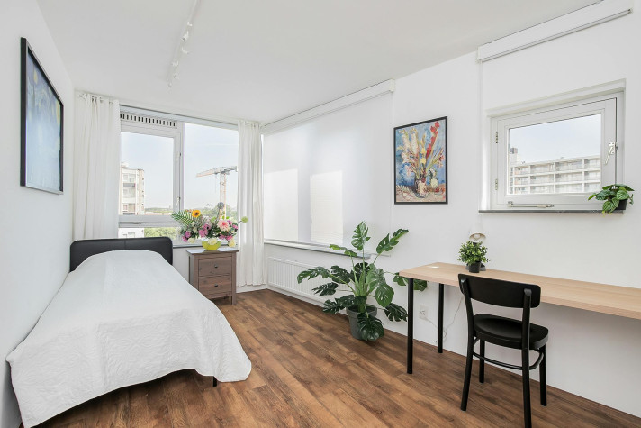 Kamer aan de Prinsenlaan in Rotterdam