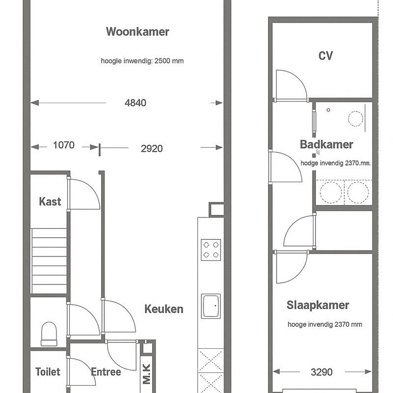Appartement aan de Lammert Majoorlaan in Bussum