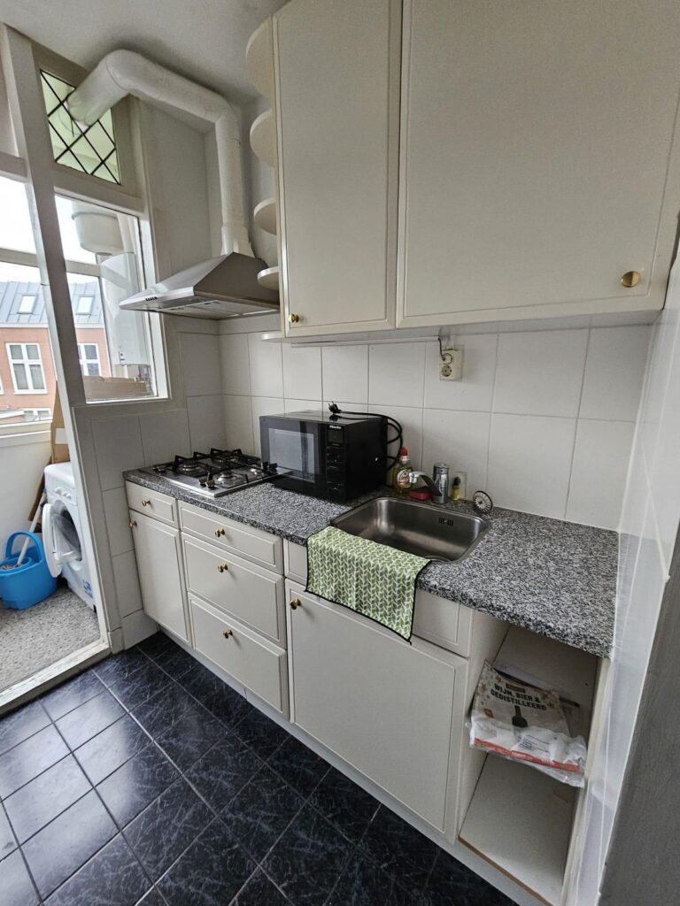 Kamer aan de Rozenburgsestraat in Schiedam