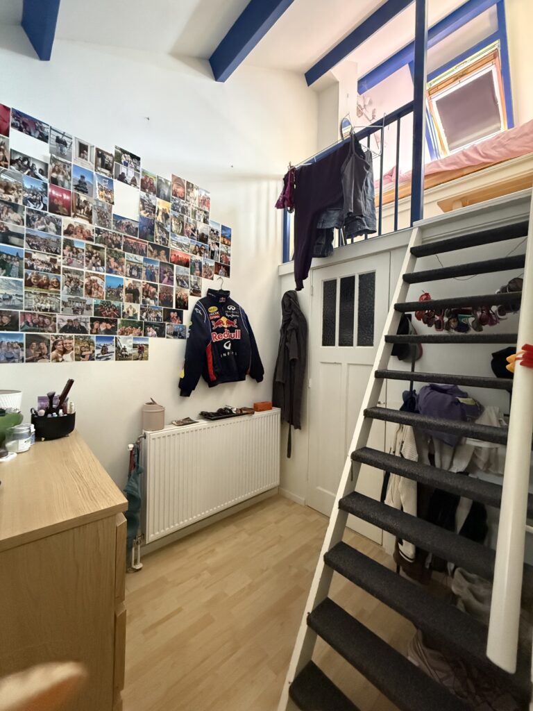 Kamer aan de Rembrandtstraat in Delft