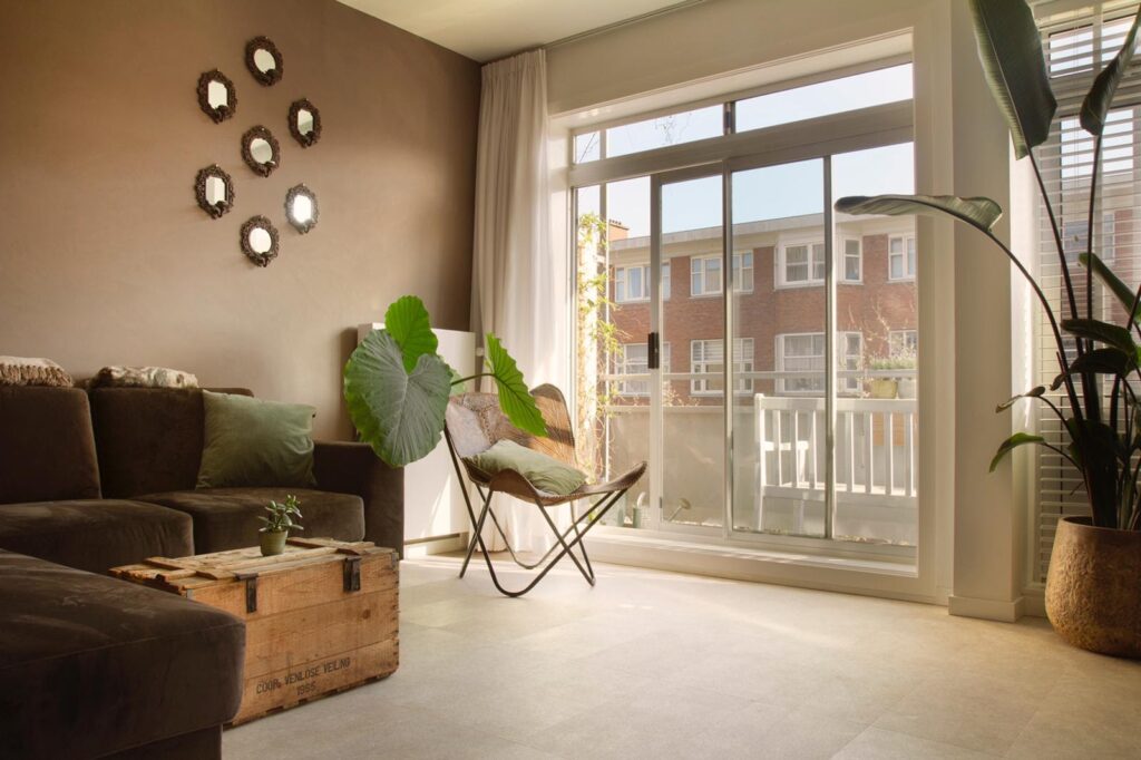 Kamer aan de Zomerdijkstraat in Amsterdam