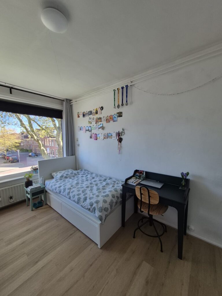 Kamer aan de Asingastraat in Groningen