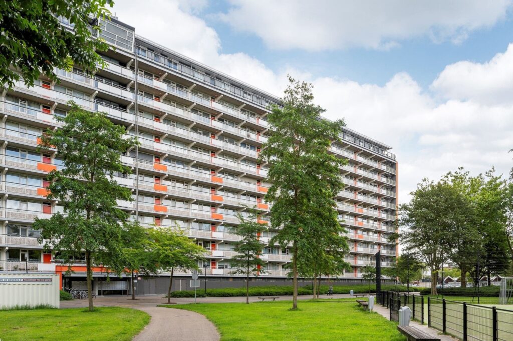 Appartement aan de Bachplein in Schiedam