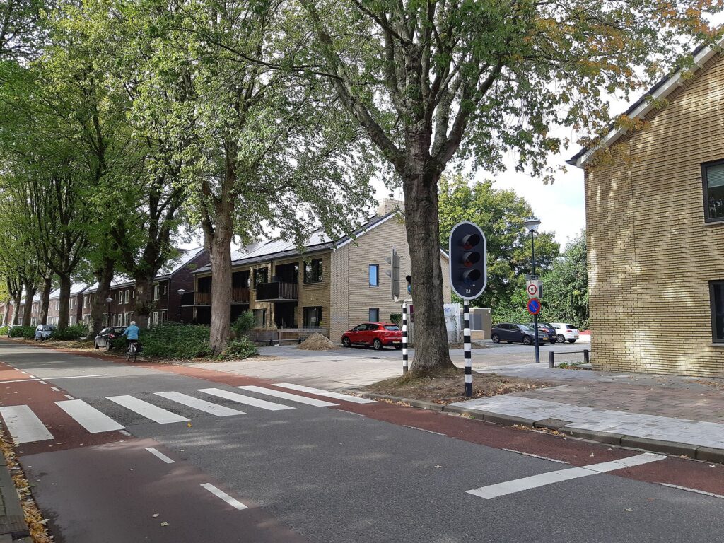 Rijtjeshuizen aan de Johannes Poststraat